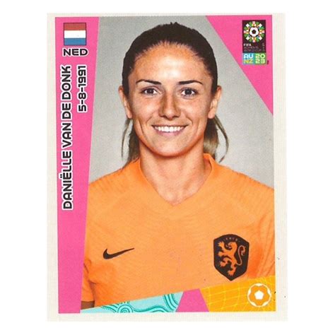 Sale Sticker Daniëlle van de Donk Netherlands Women's World Cup 2023 ...