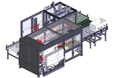 Automatic case packer or case packing machine model CSF300 - EF-PACK