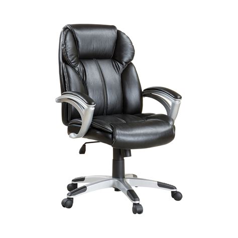 Adjustable Height Office Chair Black and Silver - Coaster Fi