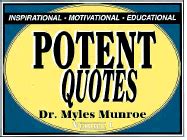 Potent Quotes by Dr. Myles Munroe - Alibris