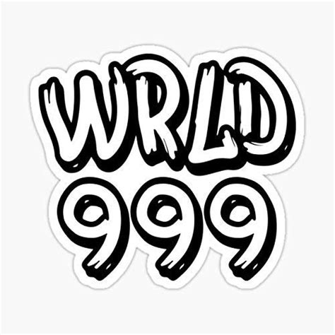 Buy Juice Wrld 999 Logo Sticker Graphic - Sticker Decal Online at desertcartUAE