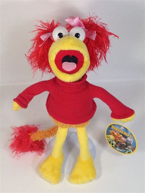 Fraggle Rock Red Plush Jim Henson Muppets Stuffed Animal Doll Sababa Toy 10" #SababaToys | Jim ...