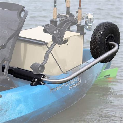 Amazon.com: Boonedox Groovy Landing Gear Kayak Wheel System Hobie Pro Angler 2015+: Sports ...