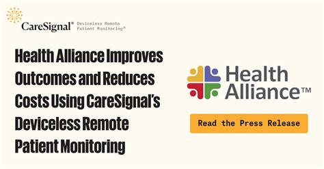 CareSignal · Health Alliance Improves Outcomes and Reduces Costs Using CareSignal’s Deviceless ...