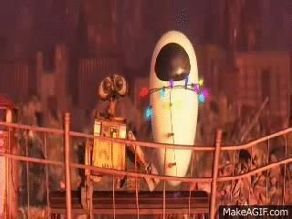 Wall E & Eve Holding Hands on Make a GIF