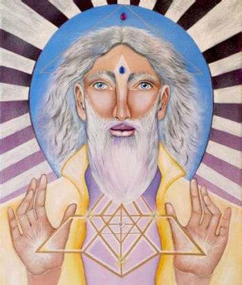 Lord Melchizedek Art Print | Ascension Healing |Ascended Masters