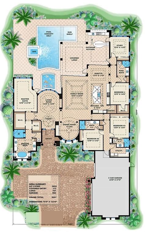 25+ best ideas about Home layout plans on Pinterest | Simple home plans, Open plan house and ...