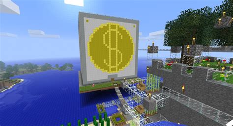 Scrooge McDuck's Money Bin Minecraft Project