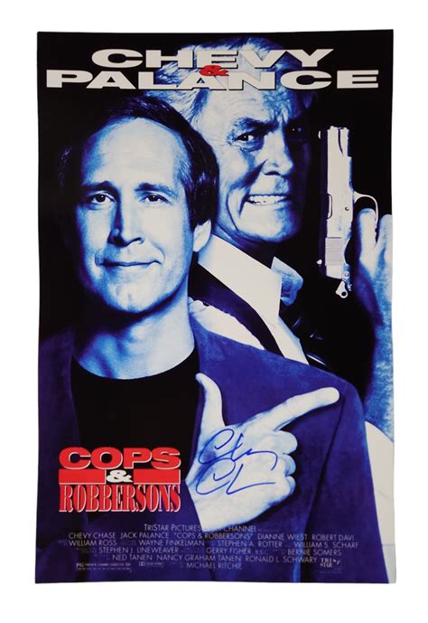 Chevy Chase Autographed Cops and Robbersons 11x17 Poster – Icon Autographs