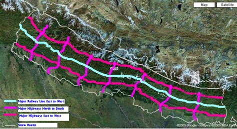 Major Highways In Nepal