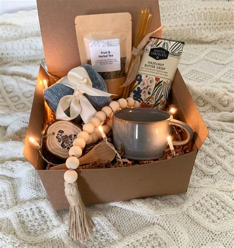 Cozy Care Package Gift Box for Women, Fall Gift Box, Hygge Gift Box ...