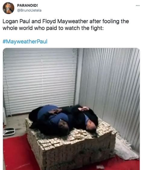 Logan Paul Vs. Floyd Mayweather Fight Memes And Tweets | Fun