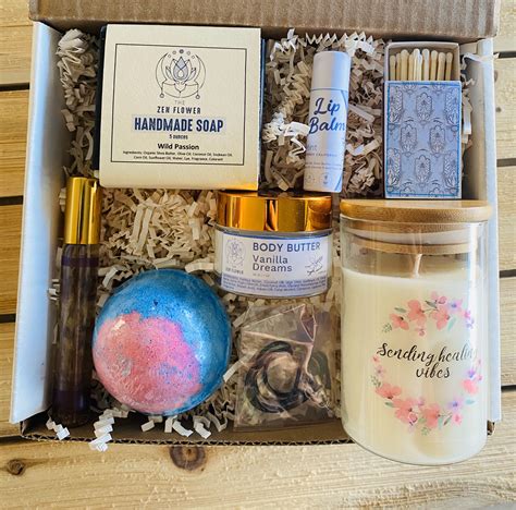 Healing Vibes Spa Gift Box Get Well Gift Box Sending | Etsy