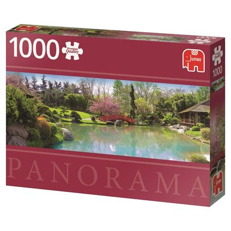 Buy Jumbo - Colourful Garden Panorama Puzzle 1000pc