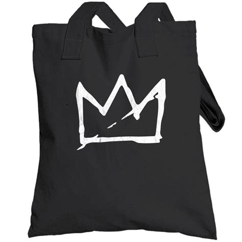 Basquiat Crown Artist Symbol Logo Fan Art Totebag