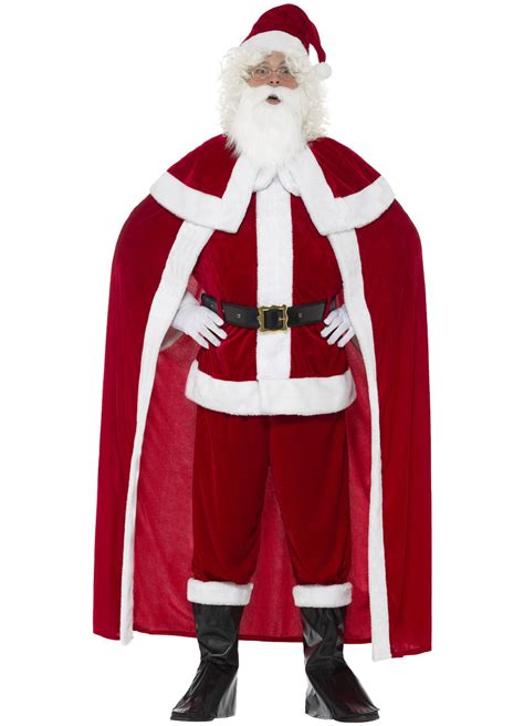 Deluxe Santa Claus Costume Adult — Party Britain