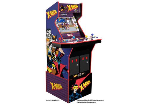 Arcade1up XMEN4PARC X-Men 4 Player Arcade Cabinet with Riser and Stool | Gadget Hacks