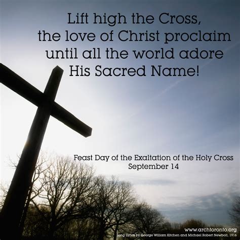 Quote for the Feast of the Exaltation of the Holy Cross, Sept 14. | Prayers & Quotes | Pinterest ...