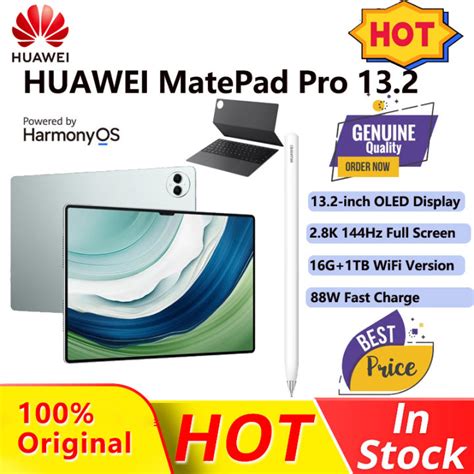 【Ready Stock】2023 NEW HUAWEI Pad/ HUAWEI MatePad Pro 13.2 Tablet/ 144Hz OLED Screen /Auto Focus ...