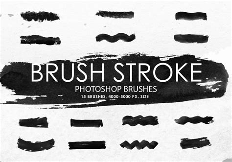 Photoshop Think Brush Strokes - (2,284 Free Downloads)