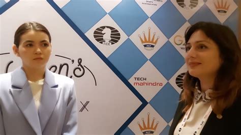 Interview with Aleksandra Goryachkina | FIDE Women's Grand Prix in New Delhi | Round 9