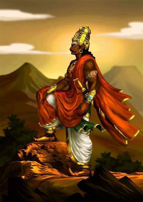 Karikalan Tamil King Digital Painting | Image