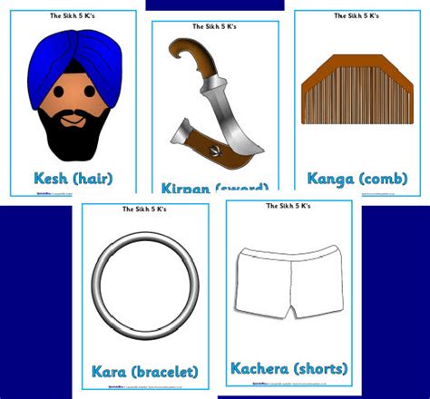 the 5 K's - The basics of Sikhism