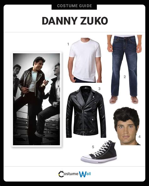 Dress Like Danny Zuko | Danny zuko costume, Danny zuko, Grease costumes