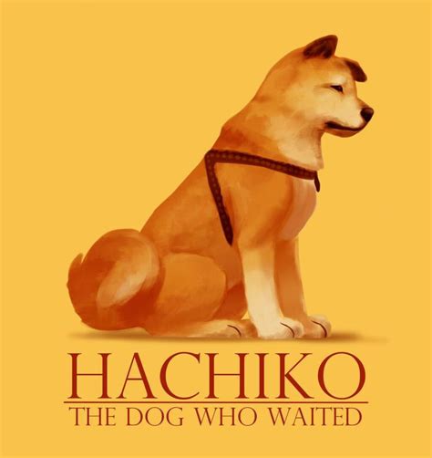 Hachiko art / The Dog Who Waited | A dog's tale, Dogs, Japanese mythology