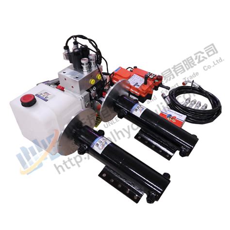 RV Motorhomes Accessories Hydraulic System Automatic Leveling outrigger hydraulic ram cylinder ...