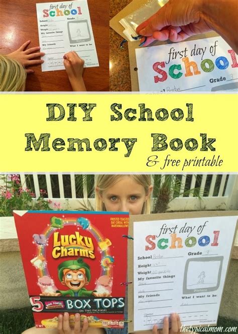 Memory Book Ideas · The Typical Mom