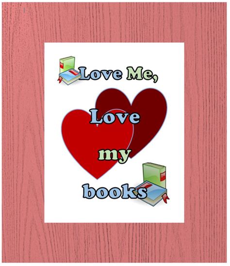 Love me Love my books printable Boyfriend print Book Lover | Etsy