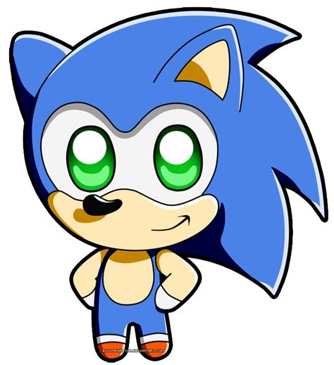 Chibi Sonic by BloPhan on DeviantArt