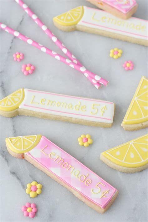 Lemonade Cookie Sticks – Glorious Treats