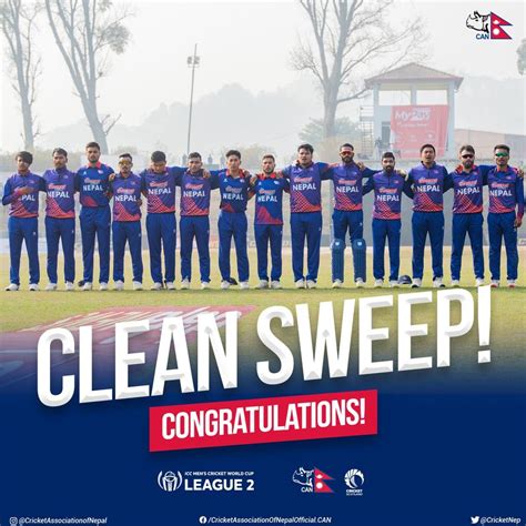 Nepal beat Scotland again, historical clean sweep in series « Khabarhub