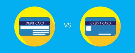 Debit card vs. Credit card: What are the differences? - Dignited