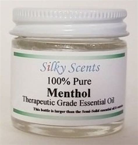 Menthol Essential Oil Mentha arvensis 100% Pure by SilkyScents