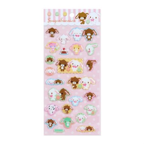 Sugarbunnies Sticker Sheet Memories of Sanrio Heisei Sanrio