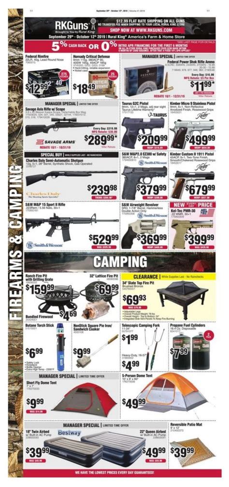 Rural King Weekly Ad Sep 29 – Oct 12, 2019