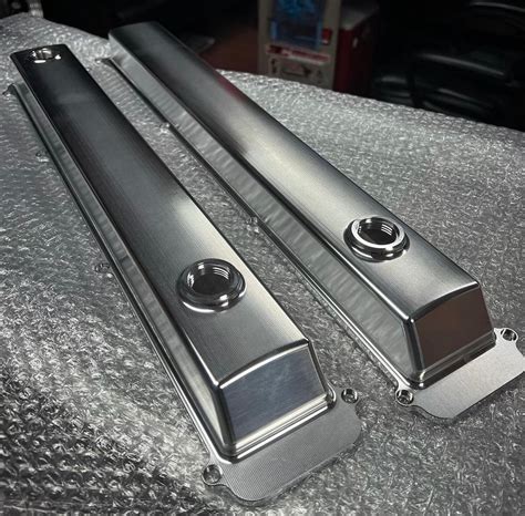 2JZ-GTE NON-VVTI Billet Valve Covers - Raw Polished – Kings Performance