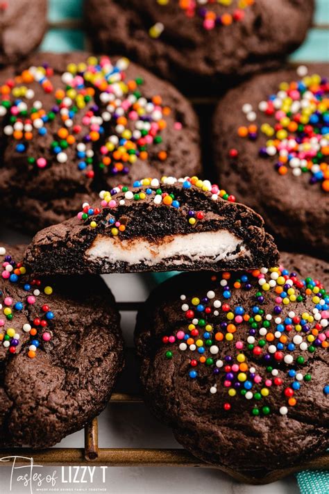 Peppermint Patty Cookies {Cake Mix Cookies} | Tastes of Lizzy T