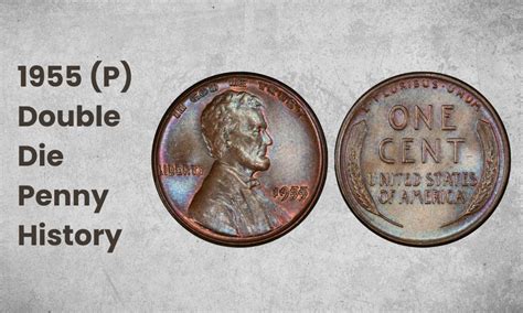 1955 Double Die Penny Value: are No mint mark worth money?