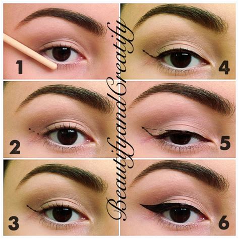 Beautify and Creatify: How to Create Perfect Cat Eye - Winged Eyeliner 101