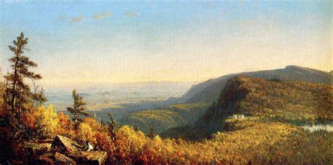 The Catskill Mountain House 1862 Painting | Sanford Robinson Gifford Oil Paintings