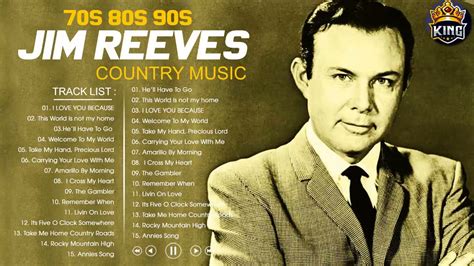 Classic Country Gospel JIM REEVES - JIM REEVES Greatest Hits - JIM REEVES Gospel Songs Album ...