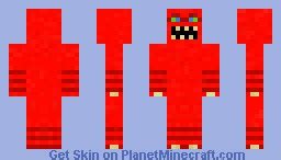 The Primitive Grox Minecraft Skin