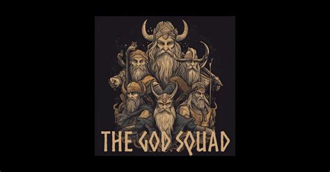 The God Squad Norse Mythology Asgardians - Ragnar - Sticker | TeePublic