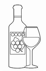 Glass Bottle Coloring Page sketch template