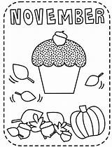 November Coloring Page  Free Printable Pages For Kids sketch template