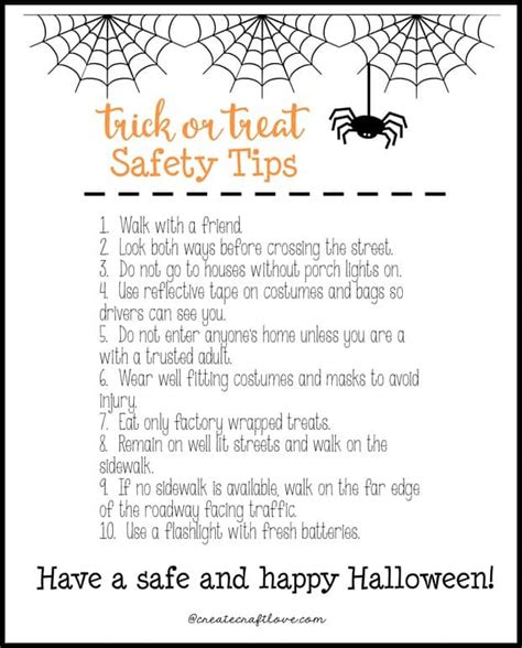 Trick or Treat Safety Tips